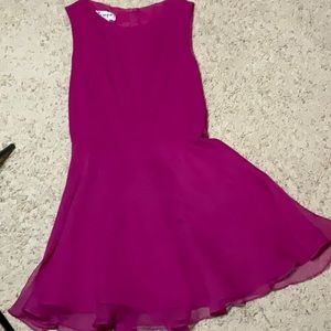 S/S bright pink full skirt party dress 8
